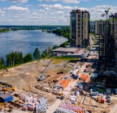 Ход строительства дома 6.4 в ЖК Живи в Рыбацком -
