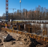Ход строительства дома 20.1 в ЖК Галерея -