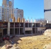 Ход строительства дома 2 в ЖК Алые паруса -