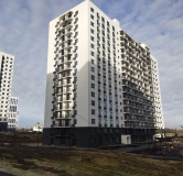 Ход строительства дома 18 в ЖК Лугометрия -