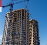 Ход строительства дома № 1, 2 в ЖК Донской Арбат 2 -