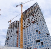 Ход строительства дома 1 в ЖК Оригана -