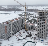 Ход строительства дома № 2, корпус 1, этап 3.1 в ЖК Скандиа. Квартал в Комарово Парк -