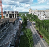 Ход строительства дома № 6.1 в ЖК Подкова на Волге -