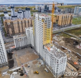 Ход строительства дома № 3, корпус 2 (ГП-3.1) в ЖК Космо -