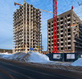 Ход строительства дома 6 в ЖК Новый Город -
