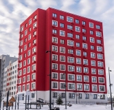 Ход строительства дома 2.3 в ЖК Кантри -