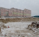 Ход строительства дома 6.1 в ЖК Сосны -