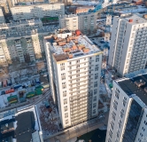 Ход строительства дома 4 в ЖК Белый квартал на Свободном -