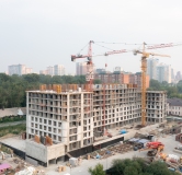 Ход строительства дома 2 в ЖК Страна. Тополёвая -