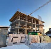 Ход строительства дома 14 в Клубный дом О4 -