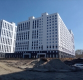 Ход строительства дома 5 в ЖК Лугометрия -