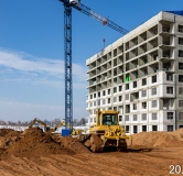 Ход строительства дома № 1 в Новинки от GloraX -