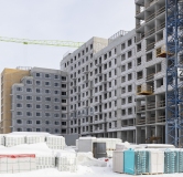 Ход строительства дома 1-4 в ЖК Уральский сад -