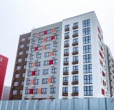Ход строительства дома 1.4 в ЖК Кантри -