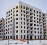 Ход строительства дома 3 в ЖК Лес -