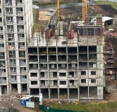 Ход строительства дома 30Б, секция 2 в ЖК Челны Сити -