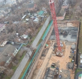 Ход строительства дома 1.2 в ЖК На Шефской -