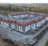 Ход строительства дома 60/2 в ЖК Совушки -