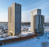 Ход строительства дома 1 в ЖК Новый Виз -