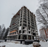 Ход строительства дома 35 в ЖК Гулливер -