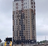 Ход строительства дома № 1441 (ГП-1) в ЖК Мятный -