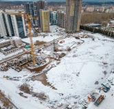 Ход строительства дома 5 в ЖК Univers (Универс) -