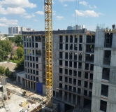 Ход строительства дома № 1 в ЖК Ритмы города -