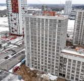 Ход строительства дома № 20, корпус 4 (D) в ЖК Отличие -