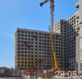 Ход строительства дома № 1 (1713) в ЖК Сибирский -