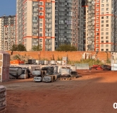 Ход строительства дома 4 в ЖК Респект -