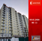 Ход строительства дома 11 в ЖК Первый Ленинский квартал -