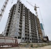 Ход строительства дома 5.6 в ЖК ЭКО-квартал на Кедровой -