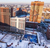 Ход строительства дома секция 1.3 в ЖК 19/56. Кварталы Телецентра -