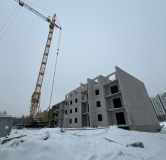 Ход строительства дома 10 в ЖК Хорошее Решение -