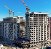 Ход строительства дома Процветающий (ГП-21) в Микрорайон Домашний -