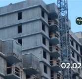 Ход строительства дома 132а.1 в ЖК Семья -