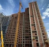 Ход строительства дома 1б в ЖК Амундсен (Amundsen) -