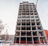 Ход строительства дома 1, корпус 4 в ЖК 1+1 -