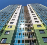 Ход строительства дома 1 в ЖК Аллея Парк -