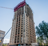 Ход строительства дома 21 в ЖК Порта 21 -