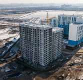 Ход строительства дома 3 в ЖК Самоцветы -