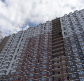 Ход строительства дома поз. 1-4 в ЖК Малина Парк -