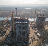 Ход строительства дома № 3 в ЖК АйвазоSKY -