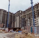 Ход строительства дома Литер 12 в ЖК Образцово -