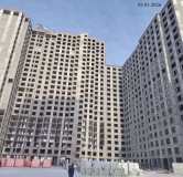 Ход строительства дома № 1491 (ГП-2) в ЖК Мятный -