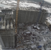 Ход строительства дома 18 в ЖК Академ Риверсайд (ACADEM Riverside) -