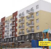 Ход строительства дома № 1, квартал 6.2 в ЖК Живём -