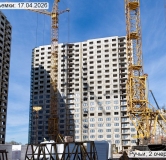 Ход строительства дома 144.3 в ЖК Ручьи -
