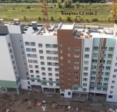 Ход строительства дома № 1.2-2 в ЖК Южный Город -